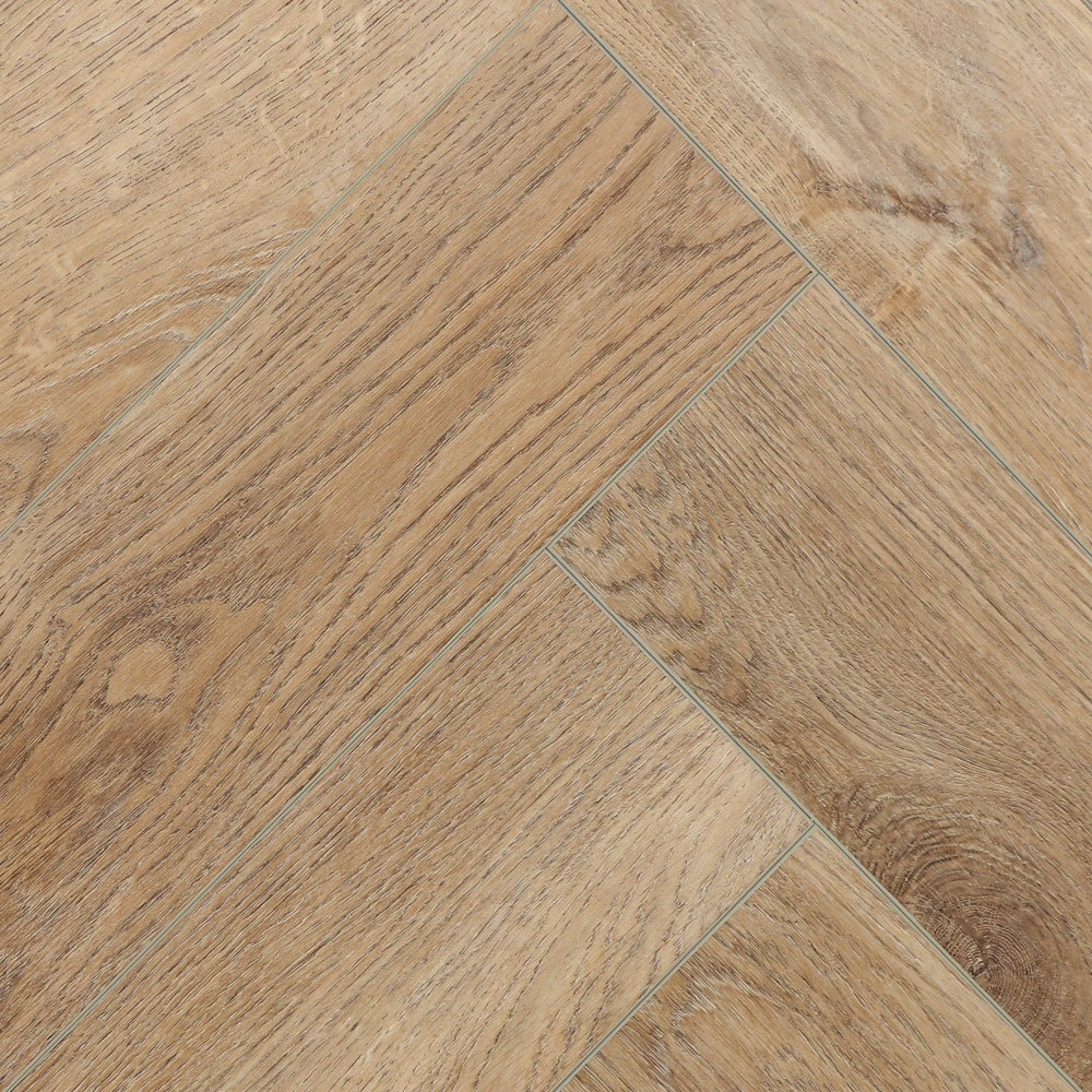 Кварцвиниловый SPC ламинат Cronafloor Herringbone Дуб Монпелье H004 венгерская елка 640×128×4,5